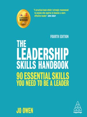 cover image of The Leadership Skills Handbook